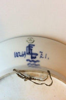 ロイヤルコペンハーゲン カール・フレデリック・リイスバーグ作 ユニークウェイトプレート 1909年1月製