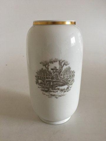 Royal Copenhagen Vase mit dem Schweinejungen von HCA