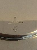 Set of 12 Georg Jensen Sterling Silver Pyramid Charger / Plates No 600Y Harald Nielsen