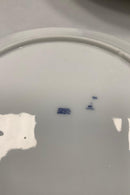 Sæt på 3 Royal Copenhagen Musselmalet Riflet Dybe Tallerkener med Guld