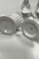 Sæt på 4 Royal Copenhagen Putti Skåle / Saltkar fra 1850-1880