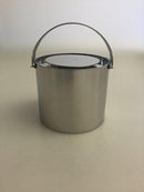 Lille Stelton Cylinda-line Isspand i rustfrit stål med låg