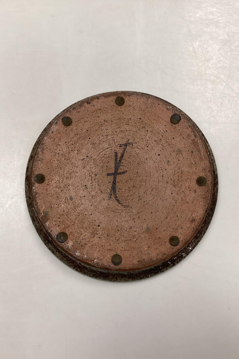 Stentøjsskål i gråblå og koboltblå