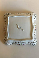 Stort gennembrudt tysk porcelænsfad