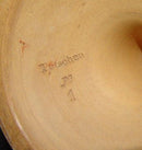 Tetschen Terracotta vase med jagt scener No 1