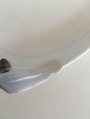 Tidlig Royal Copenhagen Skærsommernatsdrøm Ovalt Fad med Guldsmed. Blålig Tone.