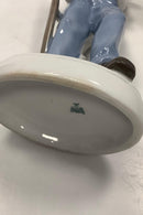 Tysk Porcelænsfigur Carl Scheidig Gräfenthal Mand med le