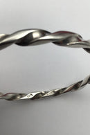 Viggo Pedersen Silber verdrehter Armreif