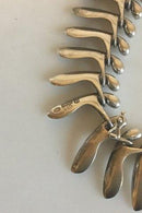 Vintage Georg Jensen Sterling Sølv Halskæde designet af Bent Gabrielsen No 115