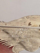 Wiwen Nilsson 瑞典隆德纯银小鸟胸针3号