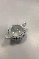 Bing和Grondahl蓝色彩绘凹槽平底锅/蓝色凹槽奶油壶