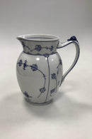 Royal Copenhagen Blauer geriffelter einfacher großer Krug Nr. 162