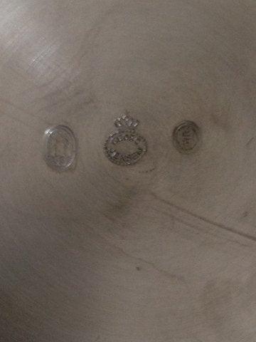 Georg Jensen Sølv Hammerslået Vase fra 1929