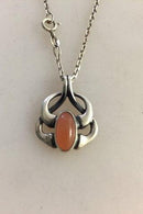 ジョージ ジェンセン イヤー ジュエリー ペンダント スターリング シルバー ストーン 2006