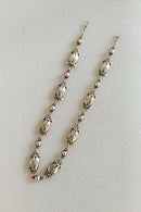 ジョージ ジェンセン スターリングシルバー ネックレス No15 シルバーストーン付き