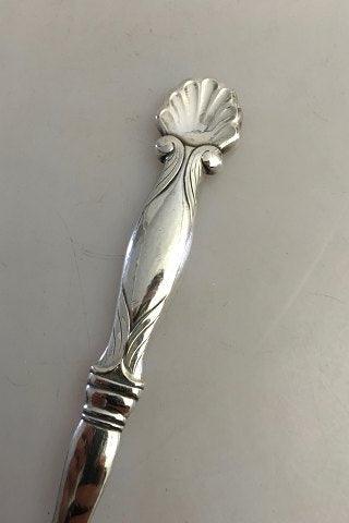 Georg Jensen Sterling Sølv Ornamental Serveringsgaffel No 102