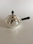 Georg Jensen Sterling Sølv Tekande med Ibenholt No 1A