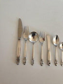 Georg Jensen Sterling Silber König Besteck Set von 80 Stück