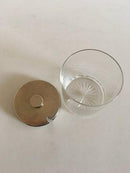 Georg Jensen果酱罐与Bernadotte纯银盖子No 710