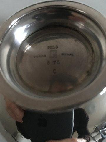 Georg Jensen Sterling Sølv Skål No 575C