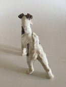 Bing & Grøndahl Figur Ruhåret engelsk foxterrier  No 1998