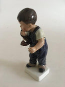 ダール・イェンセン パイプを持つ少年のフィギュア No 1027