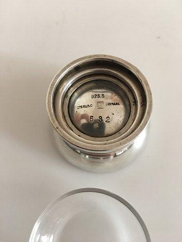 Georg Jensen Sterling Pyramide Saltkar No 632