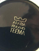 Arabia Finland "Teema" Flødekande og Sukkerskål, Blå