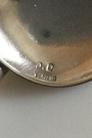 5 stk. Cocktailske med sugerør i Sølv Udenlansk