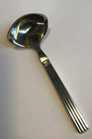 Georg Jensen Sterling Sølv Bernadotte Sovseske med stål No 154