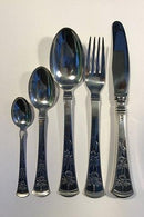 Orchid Silber Besteck Set 40 Stück Horsens Sølvsmedie.