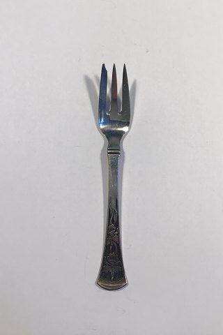 Orkide Sølv Kagegaffel Horsens Sølvsmedie.