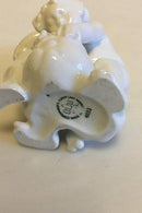 Bing & Grøndahl Blanc de Chine Figur af to børn 4033