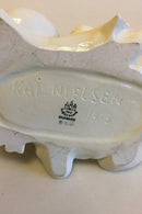 Bing & Grondahl Blanc de Chine Figurine of Neptune and woman on Fish No 4030