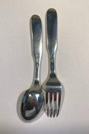 A Michelsen Sterling Silver Sterling Silver Child Flatware Set, Spoon and Fork.