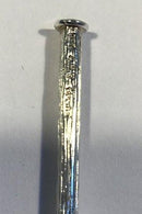 Rørepind/Sugerør Sølv