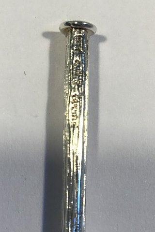 Rørepind/Sugerør Sølv