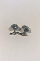 Georg Jensen Sølv Manchetknapper No 24