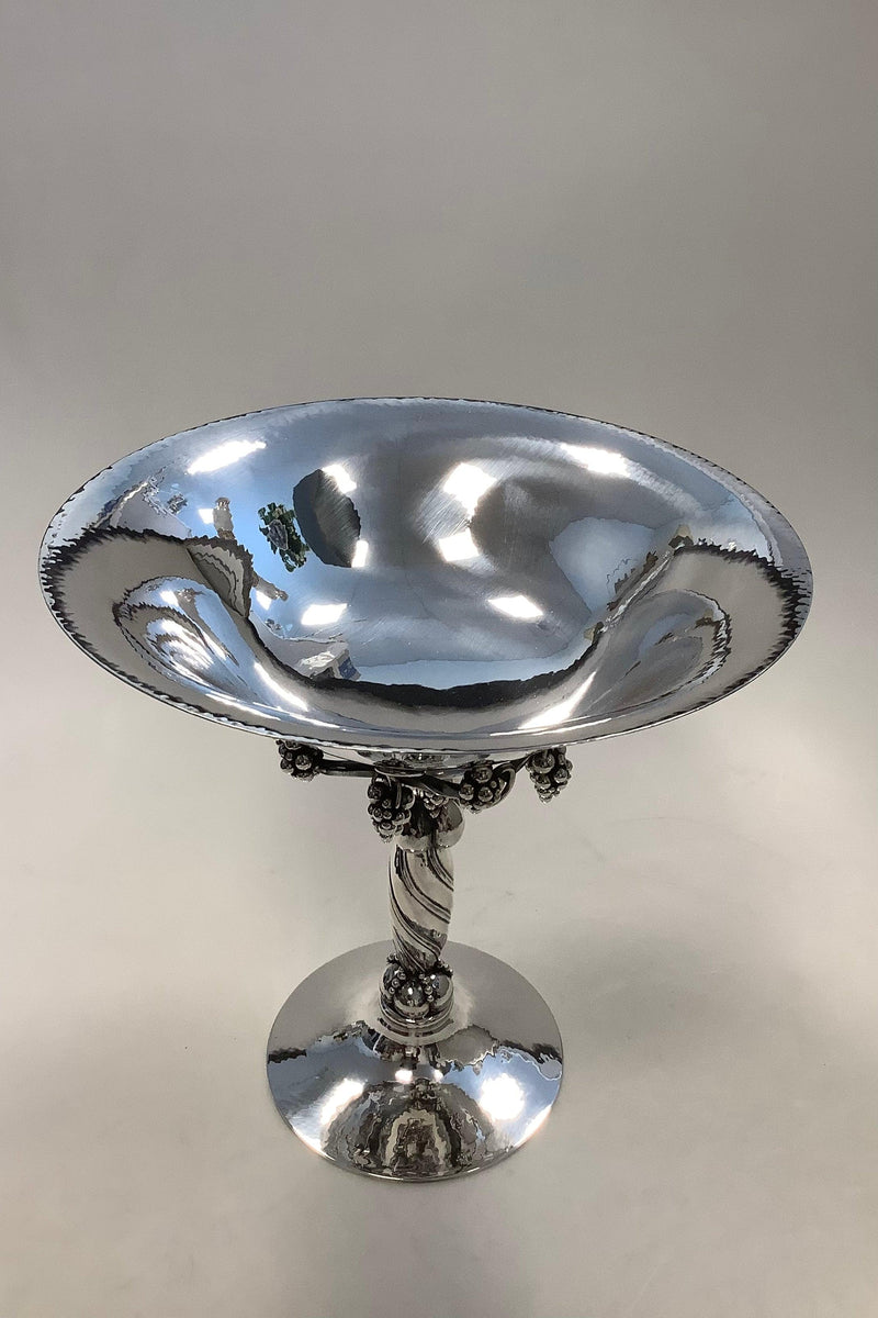 Georg Jensen Sterling Silber Großer Traubenaufsatz / Traubenschale Nr. 264 A