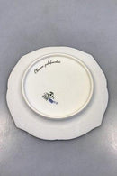 Royal Copenhagen Blå Fisketallerken med Guld No 1212/3002.