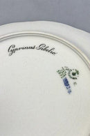 Royal Copenhagen Blå Fisketallerken med Guld No 1212/3002.