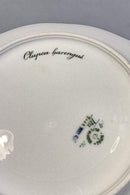 Royal Copenhagen Blå Fisketallerken med Guld No 1212/3002