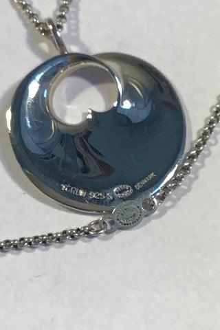 Georg Jensen Necklace Sterling Silver Hidden Heart Vivianna Torun Bülo