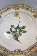 Royal Copenhagen Flora Danica Mittagsteller Nr. 20/3554 mit durchbrochenem Rand