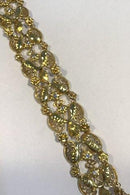 Georg Jensen 18K Guld Diamantbesat Armlænke No 17(1930-45)