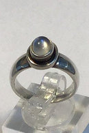 Georg Jensen Sterling Silver Ring No 46C ムーンストーン