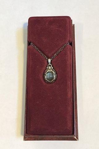 Georg Jensen 1997 Sterling Sølv Årsvedhæng med Labradorit Sten