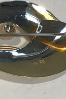 Bernhard Hertz 14K Gold Brosche mit Perle