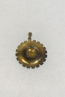 Bernhard Hertz Sterling Silver Daisy Pendant