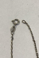 隆德纯银珍珠吊坠项链